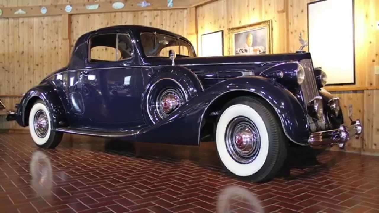 1937 Packard Twelve Coupe - CCCA Museum - YouTube