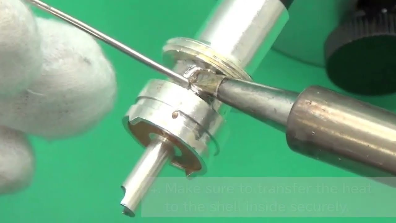 Soldering of coaxial cable | HAKKO