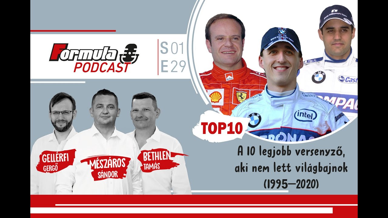 Podcast: A 10 legjobb versenyző, aki nem lett világbajnok (1995–2020)