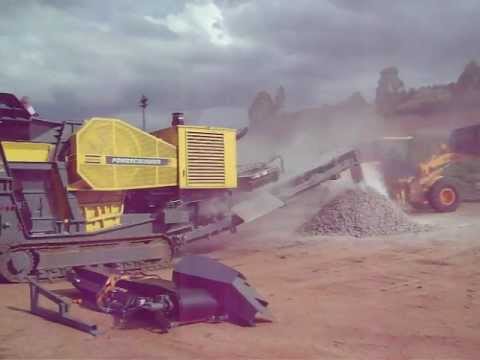 PC 1055 J Produção Granito - Saibreira Barcelos - Pelotas RS.MOV - YouTube
