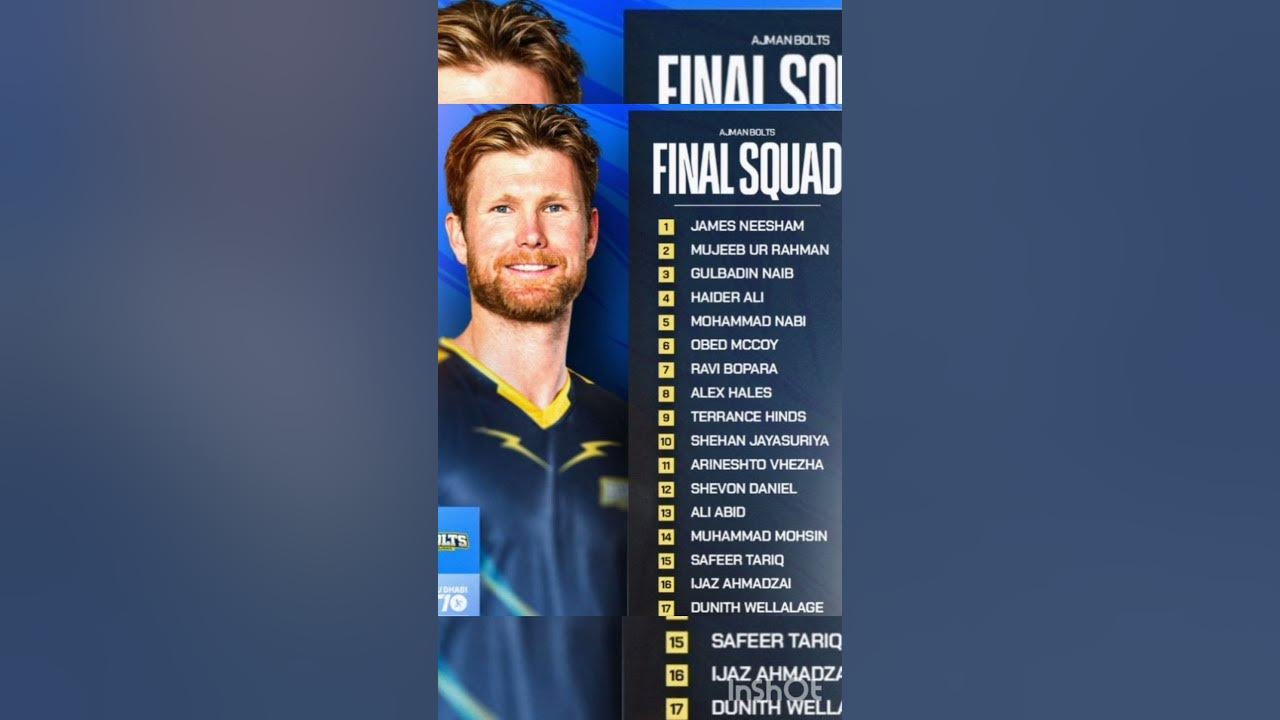 Abu Dhabi t10 Ajman bolts full squad for season 8 nocopyright 