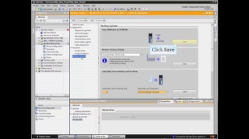 02: How to save RAM to ROM in a Drive using TIA Portal || Sinamics Startdrive