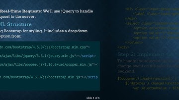 How to Make an AJAX Request with a Select Option in jQuery