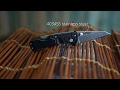 Video: Cold Steel Kiridashi Tri-Ad Lock Knife Black GFN (4034SS 2.5" Stonewash),20KPL