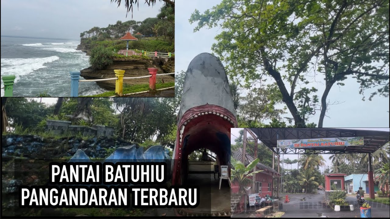 PANTAI BATU HIU PANGANDARAN TERBARU ‼️ 2025 #wisatajawabarat #pantaiselatan #pangandaran 