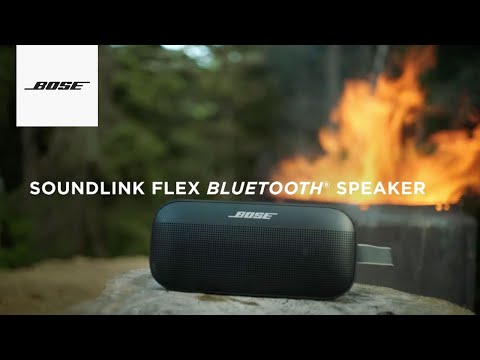  Bose SoundLink Flex Bluetooth Speaker, Portable Speaker with  Microphone, Wireless Waterproof Speaker for Travel, Outdoor and Pool Use,  Black : Electronics