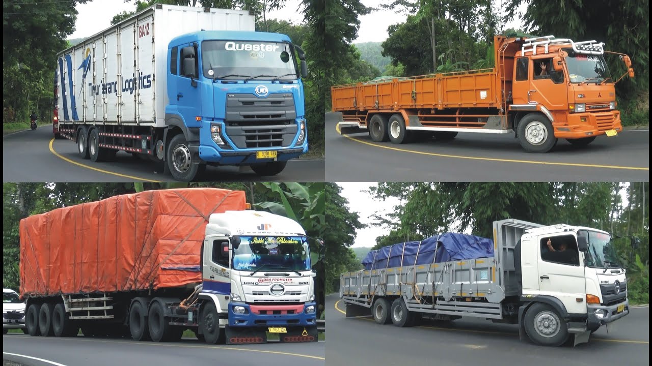 MANTUL TRUCK  TRAILER TRUK  GANDENG TRUK  KONTAINER TRUK  