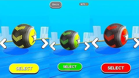 🟡🔴🌈Going Balls Vs 3x Ball 💥⭕ Mobile Gameplay Walkthrough iOS,Android Stick Game Update New Part 845