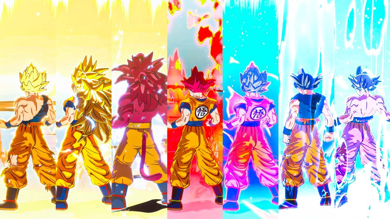 DRAGON BALL: Sparking! ZERO - Goku All Transformations & Ultimate Attacks (4K 60FPS)