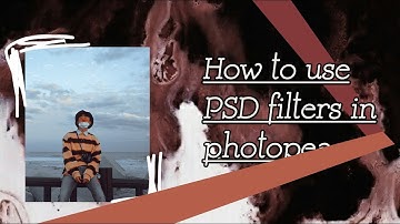 How to use PSD filters in photopea