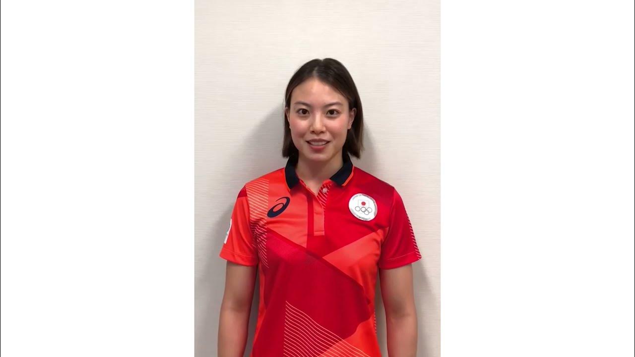 東京五輪出場　大本里佳選手からのメッセージ（競泳女子4×100mリレー）