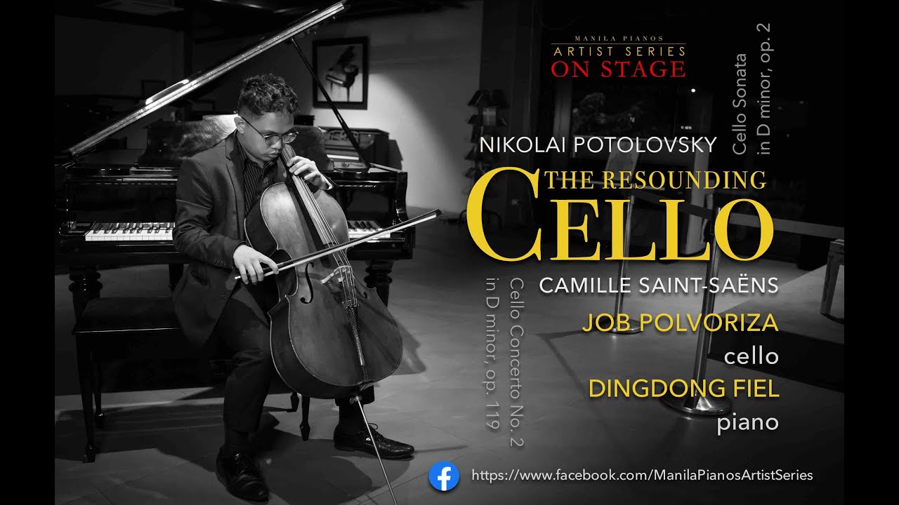 The Resounding Cello. Job Polvoriza, cello. Dingdong Fiel, piano. YouTube