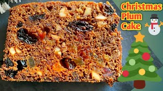 Christmas Special Plum Cake | NO ALCOHOL | NO EGGS | NO OVEN | natal cake | Fruits cake