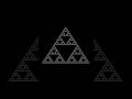 This Triangle Never Ends 🤯 (Sierpinski Fractal Animation) #pyaihub Python beginners python basics