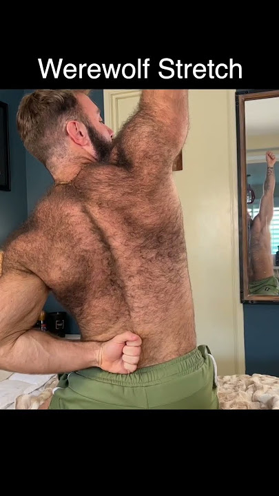 #REAL #WEREWOLF #notclickbait #wolf #bear #hairy #muscle