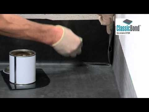 ClassicBond ® EPDM Internal Corner Installation