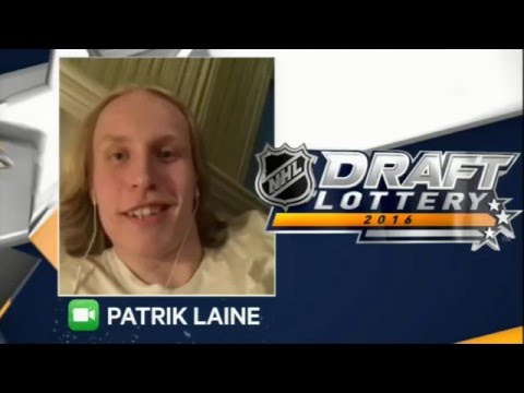 Patrik Laine Interview on NHL Draft Lottery 2016