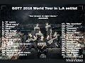 GOT7 2018 World Tour in L.A setlist