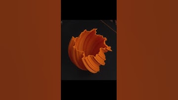 3D print time lapse - Fractal Vase #fusion360 #2023 #design #fusionconcept #engineering