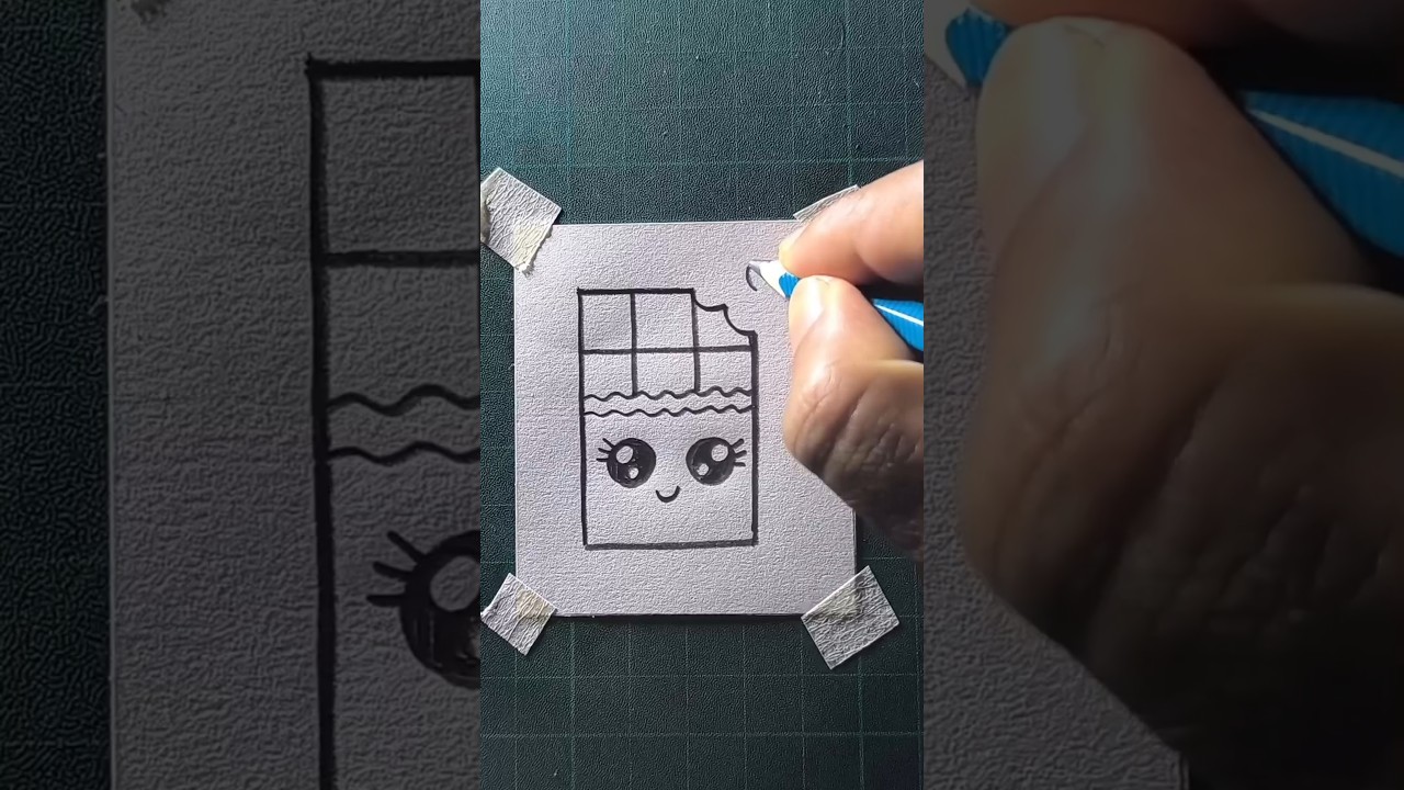 easy chocolate drawing