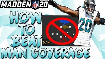HOW TO BEAT MAN TO MAN IN MADDEN 2O! BEST ROUTE TO BEAT MAN COVERAGE! MADDEN 20 TIPS AND TRICKS!