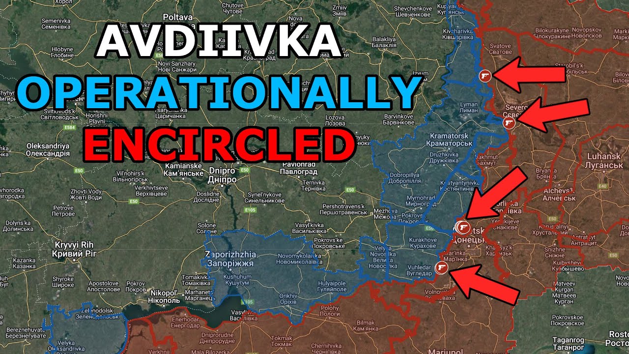 Avdiivka ENDGAME | Operational Encirclement | Ukrainian Counter-Attack Encircled