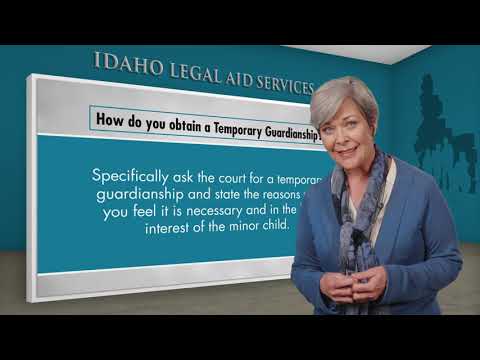 Video: How To Get Temporary Guardianship