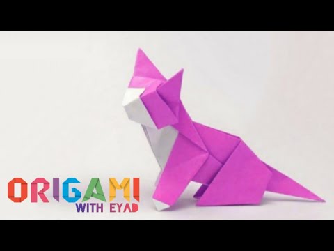 فيديو: كيفية صنع قطة اوريغامي