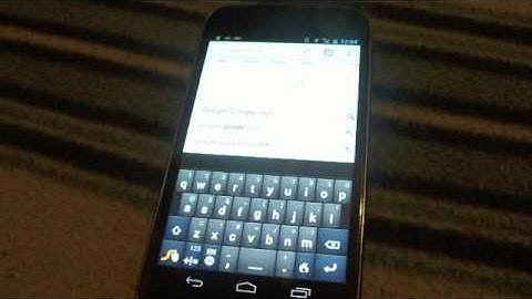 Swype HD For The Galaxy Nexus