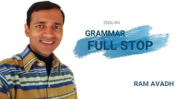 Rules for using FULL STOP (.) in Punctuation - Complete introduction with examples in HINDI