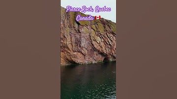 Pierce Rock, Quebec, Canada 🇨🇦 #travel #nature #rek