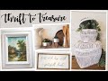 Thrift to Treasure • Painting • Wood Sign • Baskets • Kitchen items