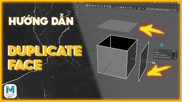 Tự Học 3D Online - Duplicate Face - Hướng dẫn Maya cơ bản #maya