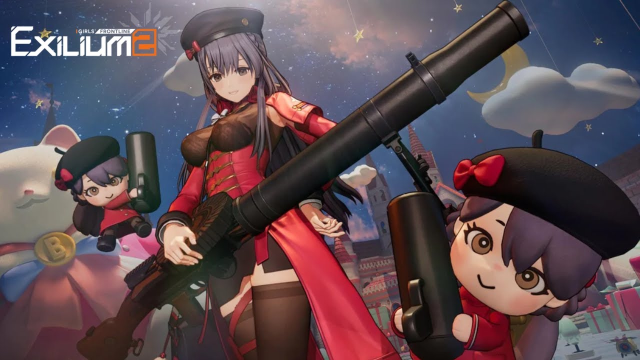 Girls Frontline 2: Exilium - Silver and Blood - Stella Sora - Chaos Zero Nightmare