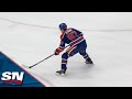 Oilers connor mcdavid forces turnover and goes fivehole for shorthanded goal