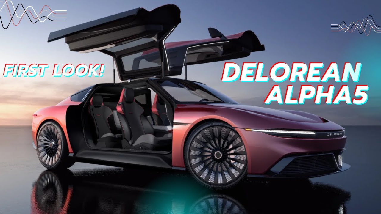 DeLorean Shows Off New Electric Car With Iconic Gull-Wing Doors