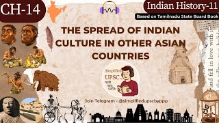 TN Class 11 History Ch 14 | INDIAN CULTURE ABROAD | Soft Power & Greater India (Suvarnabhumi) | #UPS screenshot 5