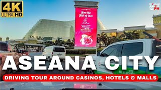 [4K] ULTIMATE Aseana City Drive Tour | Casinos, Hotels & Malls | Parañaque