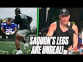 Pat McAfee Reacts: Saquon Barkley's Legs Can Not Be Real