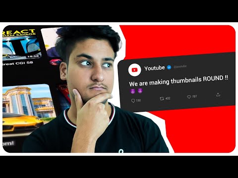 YouTube Thumbnail Update for Graphic Designers | Rounded corners Now??