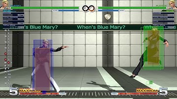 KOFXIV Mature Hit Boxes