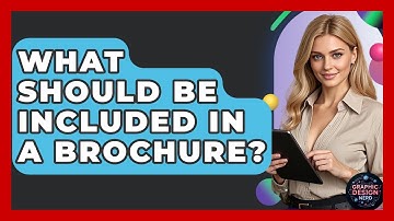 What Should Be Included In A Brochure? - Graphic Design Nerd