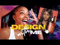 Design a black haircare brand with me  brand design