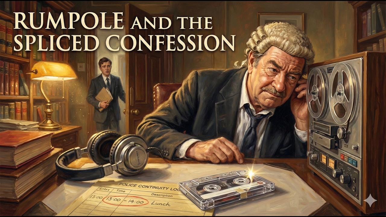 Rumpole and the Spliced Confession | A Classic Old Bailey Mystery (Full Story)