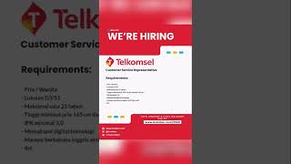 Lowongan Kerja GraPARI Telkomsel | 20 Mei 2022 Lowongan Kerja GraPARI Telkomsel | 20 Mei 2022