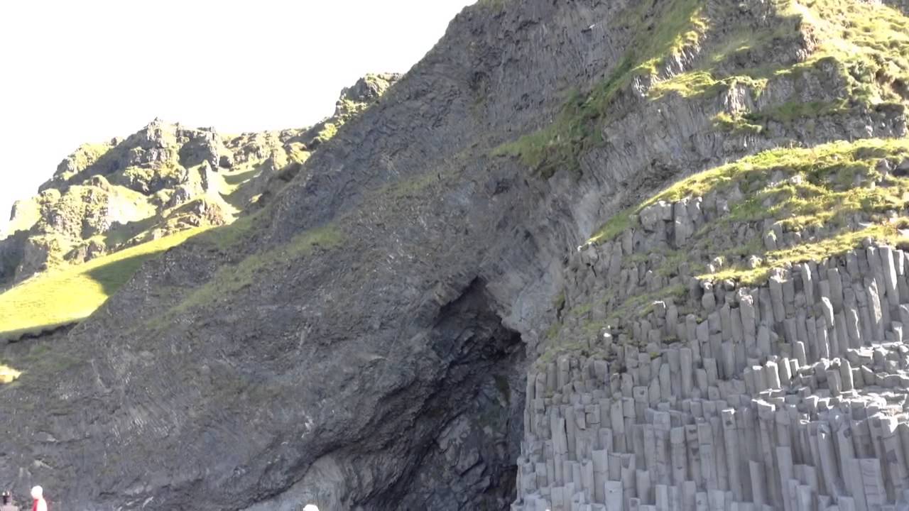 Columnar basalt near Vik, Iceland
