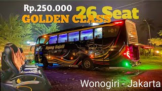 WONOGIRI-JAKARTA | PALING MEWAH DI HARGANYA ✅ | Trip report bus Agung Sejati AS 127.