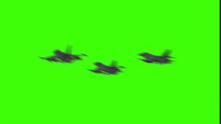 Chroma green f16 aircraft   كروما خضراء للمونتاج1080P HD