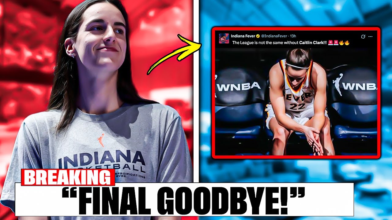 SENSATION: Caitlin Clark's FINAL Message Before Leaving WNBA Shocks Everyone! - YouTube