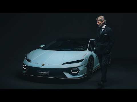 Lamborghini Temerario Ad Personam | Italian craftsmanship, "Gessato" Tweed and 920 CV hybrid V8